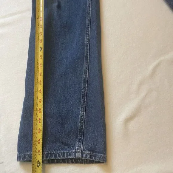 Carhartt FR Fire Resistant Blue Jeans Mens‎ Size 40 Denim Workwear Pants - Picture 13 of 14